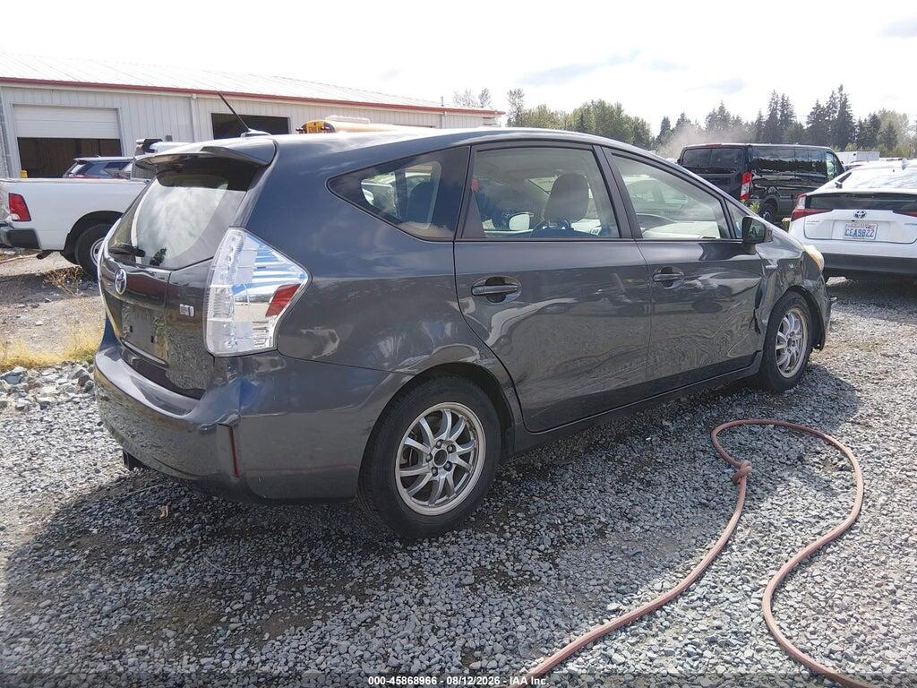 JTDZN3EU5D3187245 2013 TOYOTA PRIUS V photo no. 4