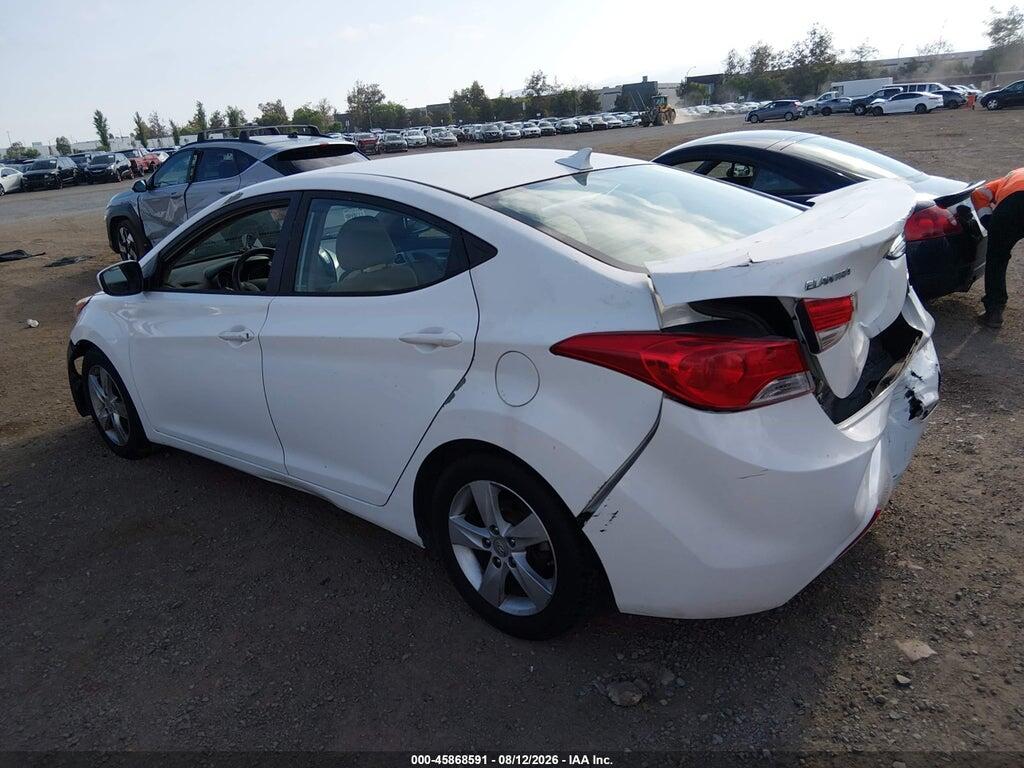 5NPDH4AEXDH340406 2013 HYUNDAI ELANTRA photo no. 3