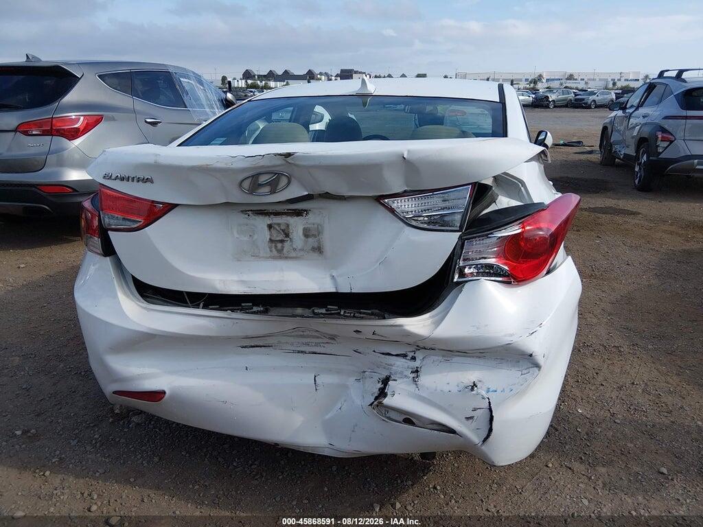 5NPDH4AEXDH340406 2013 HYUNDAI ELANTRA photo no. 6