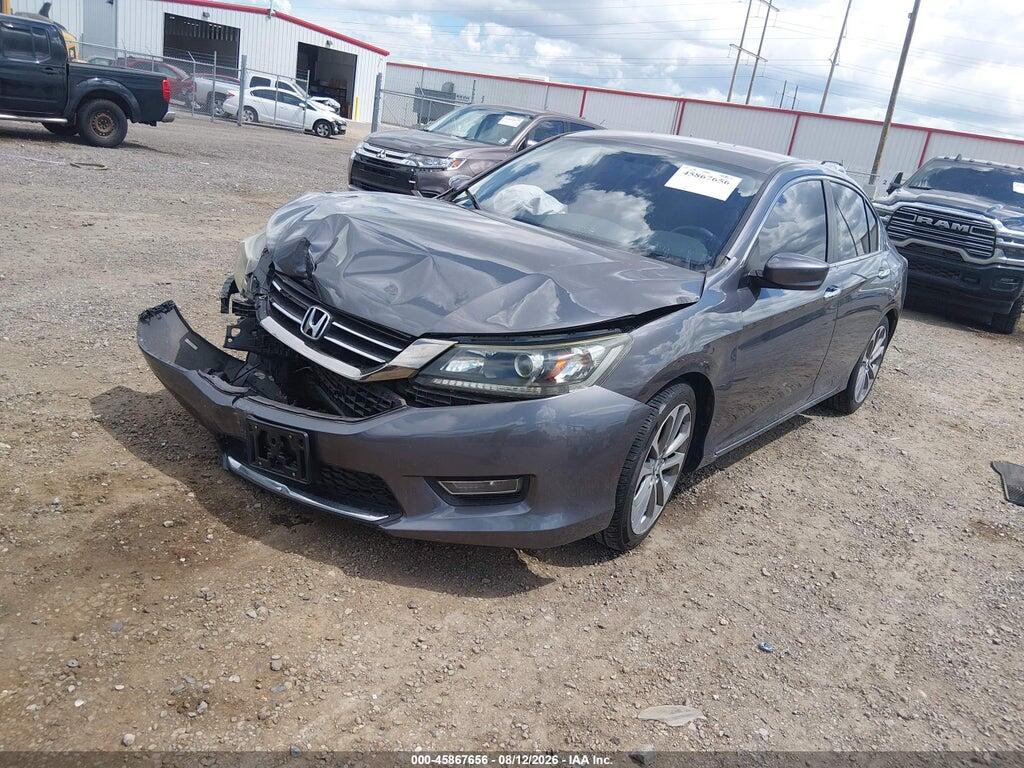 1HGCR2F57DA081095 2013 HONDA ACCORD photo no. 2