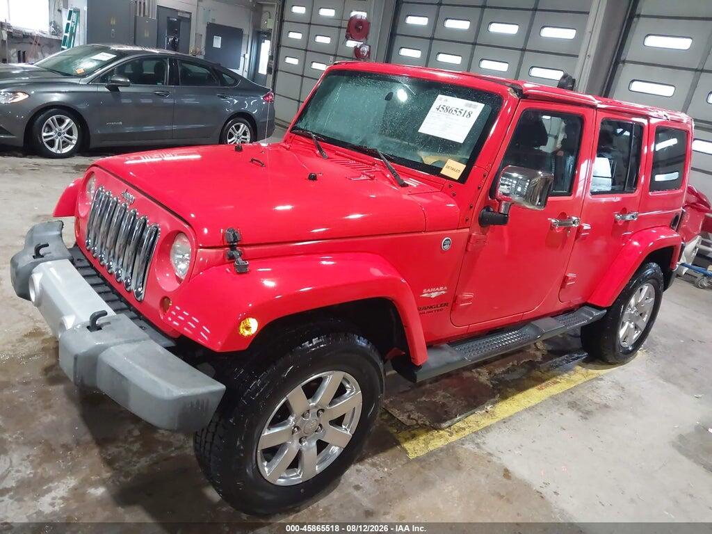 1C4BJWEG5DL591865 2013 JEEP WRANGLER UNLIMITED photo no. 2