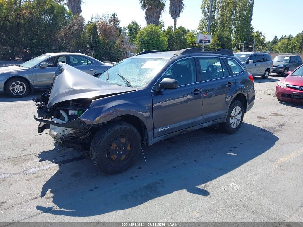 4S4BRBAC3D3310033 2013 SUBARU OUTBACK photo no. 2