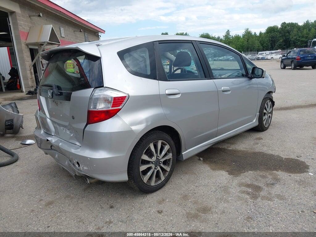 JHMGE8H59DC062983 2013 HONDA FIT photo no. 4