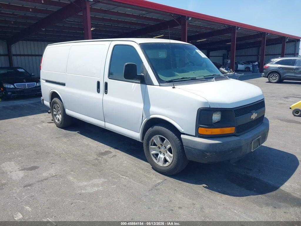 2013 CHEVROLET EXPRESS 1500 1GCSGAF40D1193206