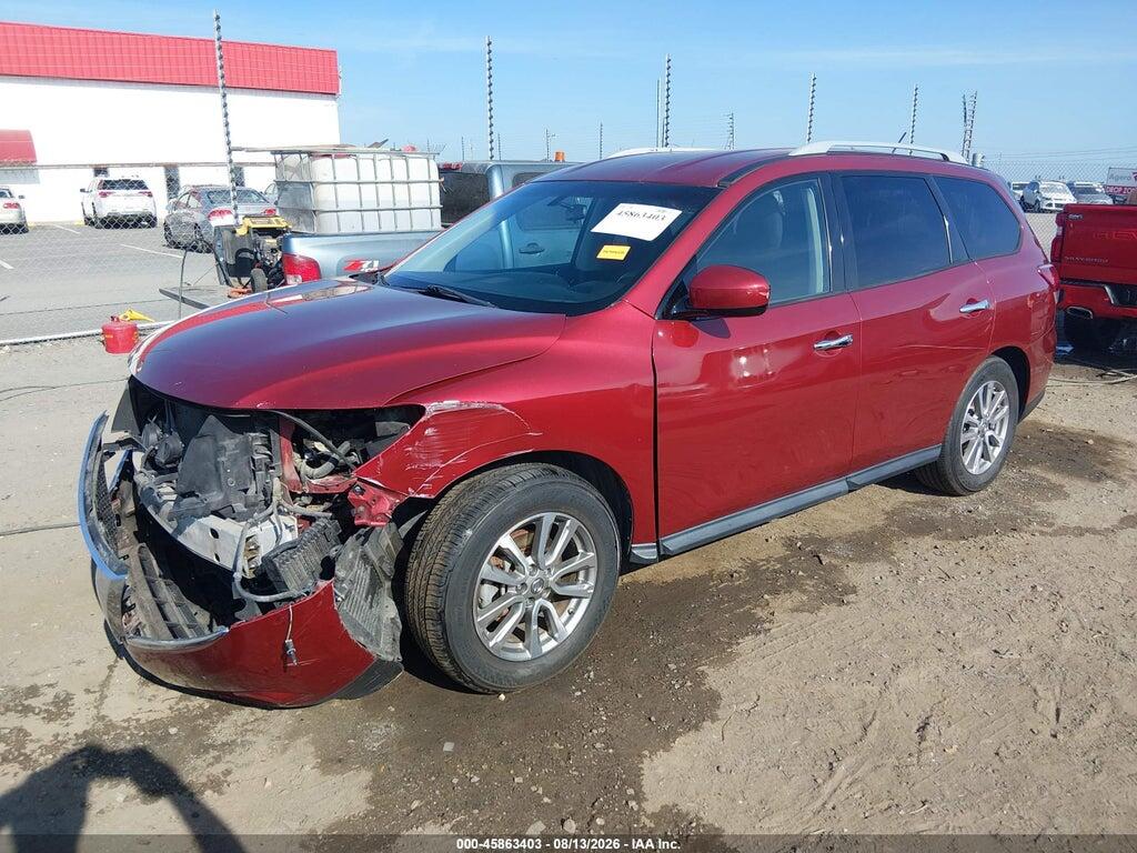 5N1AR2MM5DC611810 2013 NISSAN PATHFINDER photo no. 2