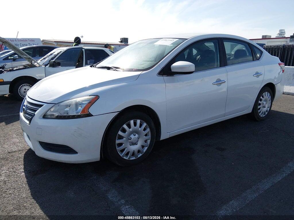 3N1AB7AP7DL685757 2013 NISSAN SENTRA photo no. 2