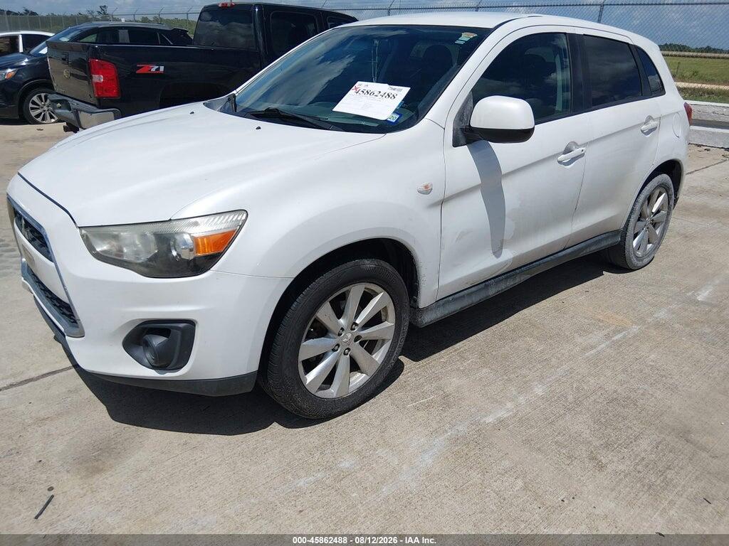 4A4AP3AU2DE015927 2013 MITSUBISHI OUTLANDER SPORT photo no. 2