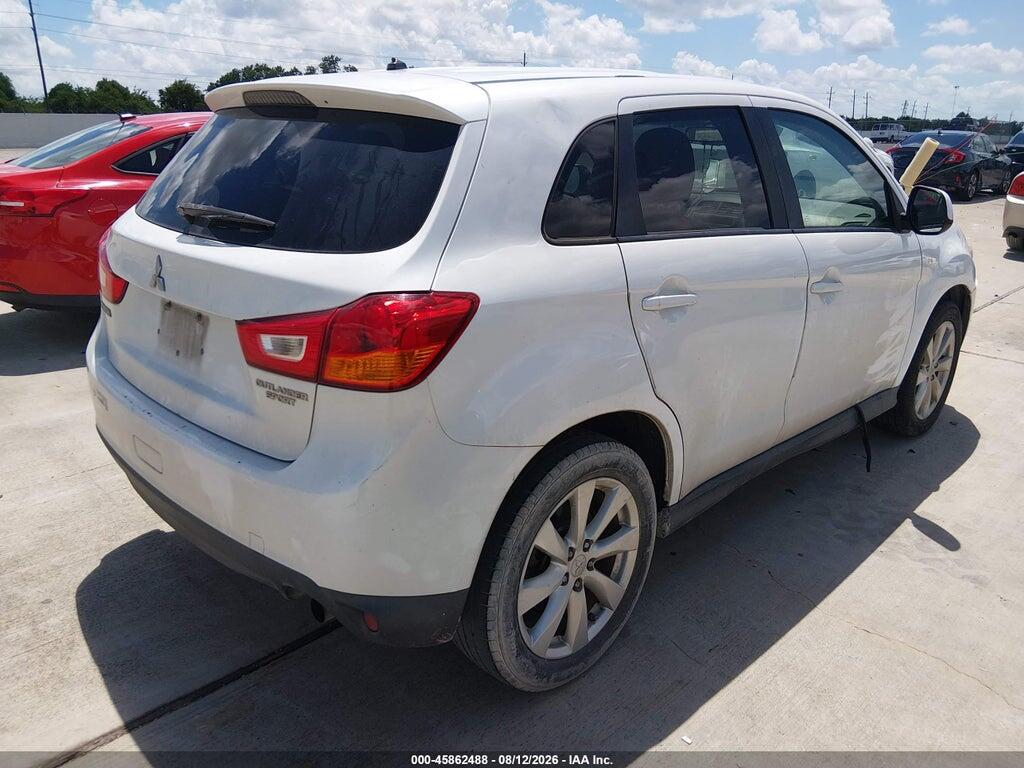 4A4AP3AU2DE015927 2013 MITSUBISHI OUTLANDER SPORT photo no. 4