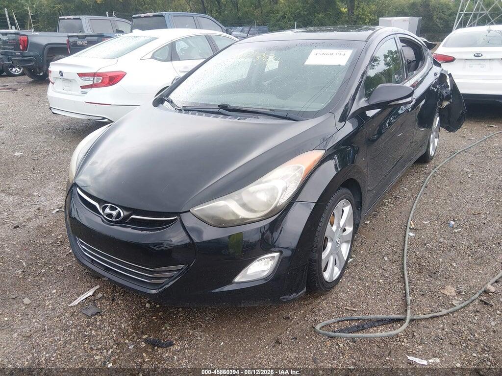 KMHDH4AETDU845076 2013 HYUNDAI ELANTRA photo no. 2