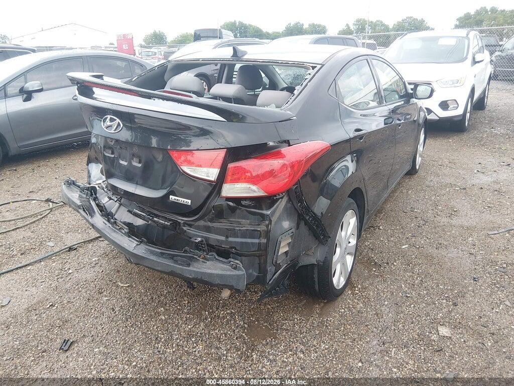 KMHDH4AETDU845076 2013 HYUNDAI ELANTRA photo no. 4