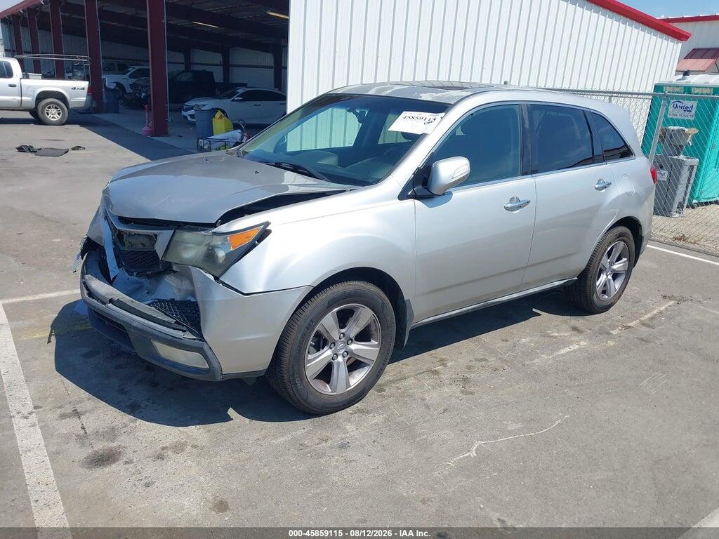 2HNYD2H30DH506375 2013 ACURA MDX photo no. 2