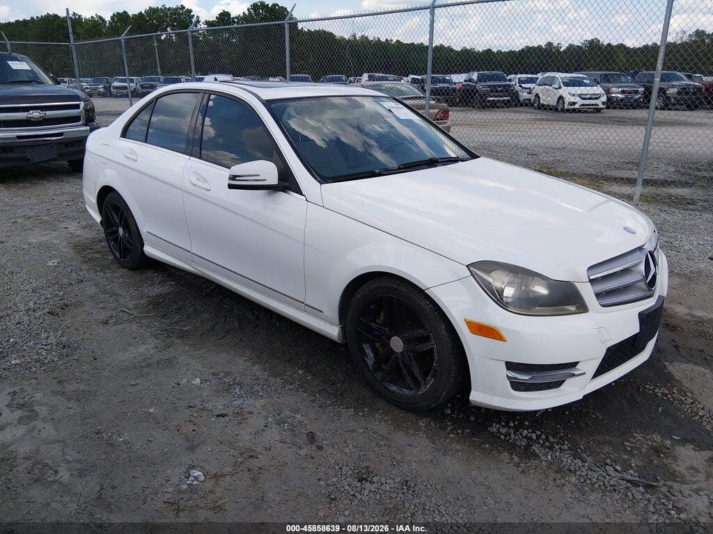 WDDGF8AB0DR298553 2013 MERCEDES-BENZ C 300 photo no. 1