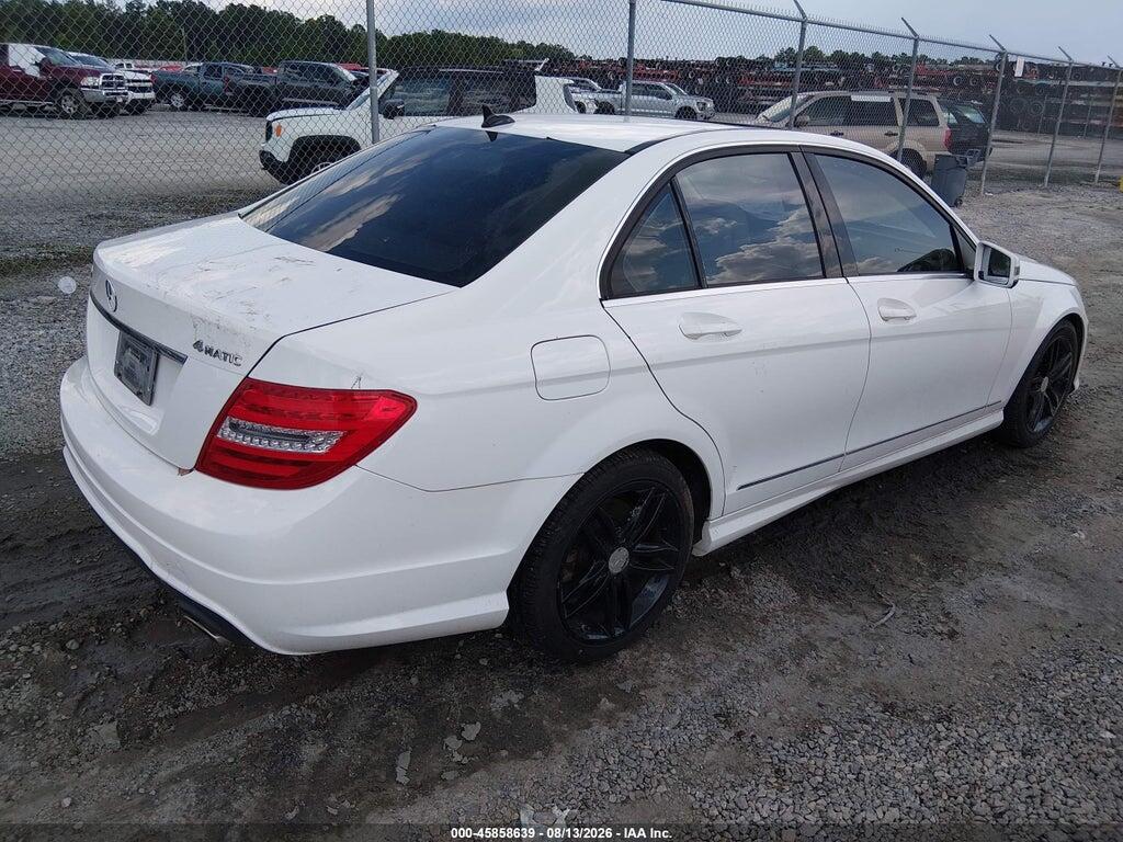 WDDGF8AB0DR298553 2013 MERCEDES-BENZ C 300 photo no. 4