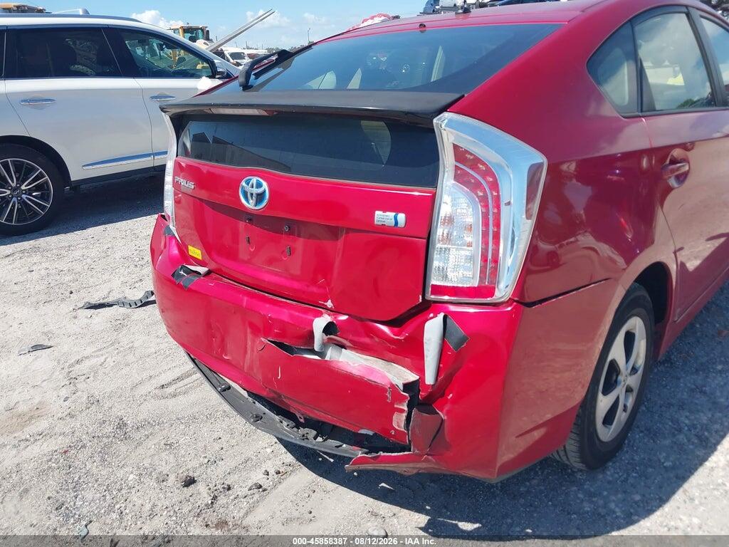 JTDKN3DU1D0350963 2013 TOYOTA PRIUS photo no. 6