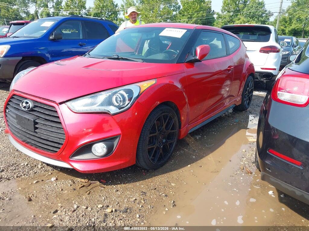 KMHTC6AE3DU140829 2013 HYUNDAI VELOSTER photo no. 2