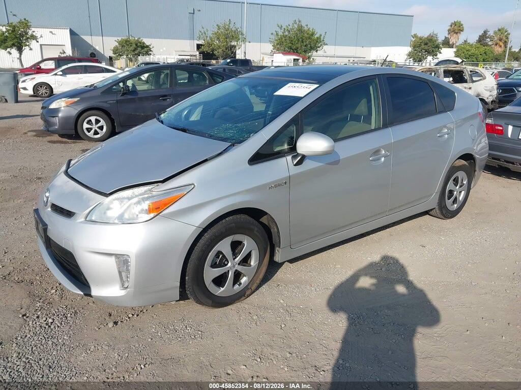 JTDKN3DU7D5546327 2013 TOYOTA PRIUS photo no. 2