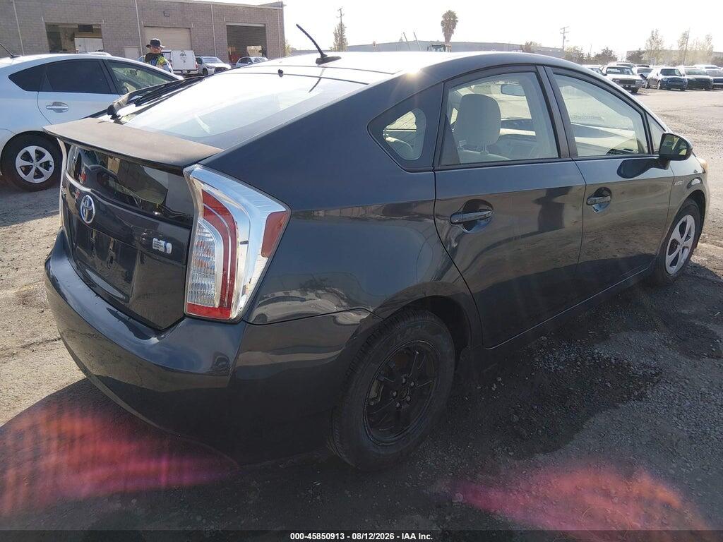 JTDKN3DU3D1724273 2013 TOYOTA PRIUS photo no. 4