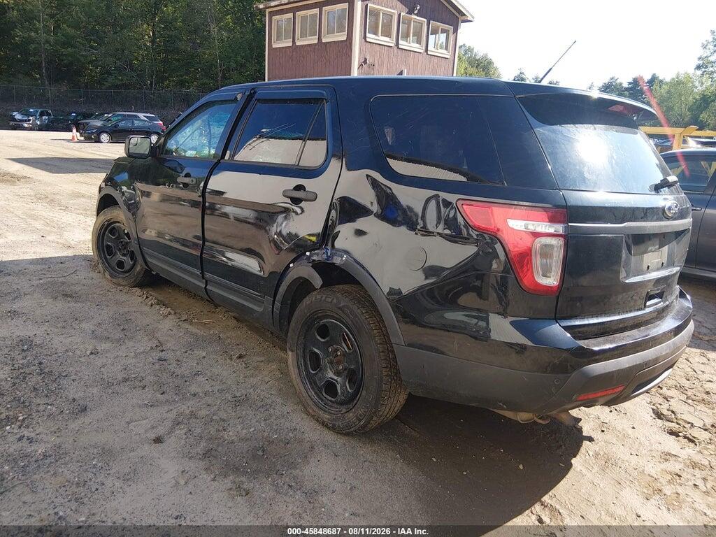 1FM5K8AR6DGC35863 2013 FORD UTILITY POLICE INTERCEPTOR photo no. 3
