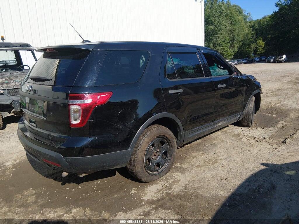 1FM5K8AR6DGC35863 2013 FORD UTILITY POLICE INTERCEPTOR photo no. 4