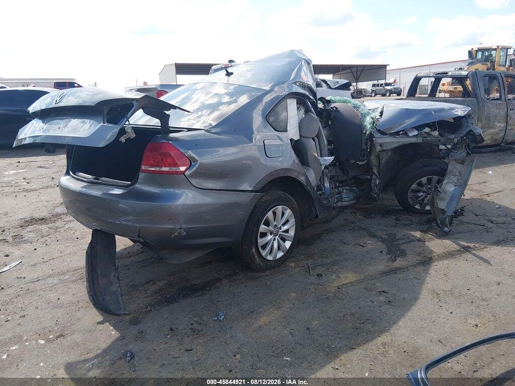 1VWAH7A35DC069721 2013 VOLKSWAGEN PASSAT photo no. 4