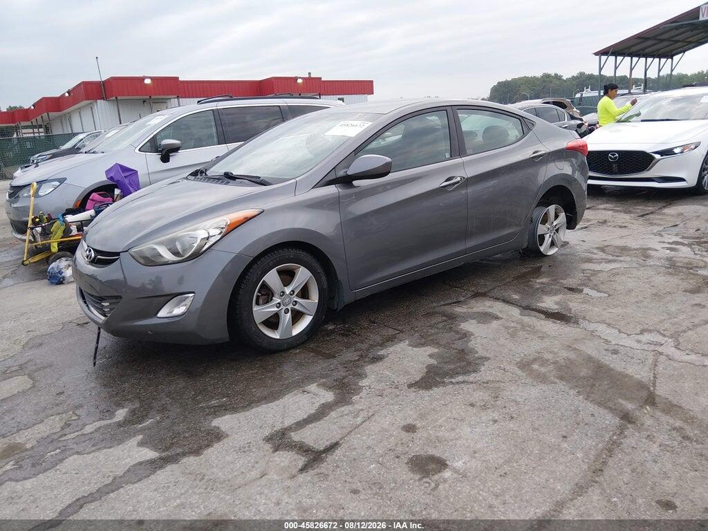 5NPDH4AEXDH432504 2013 HYUNDAI ELANTRA photo no. 2