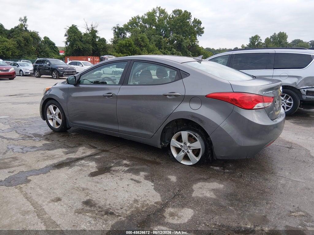 5NPDH4AEXDH432504 2013 HYUNDAI ELANTRA photo no. 3