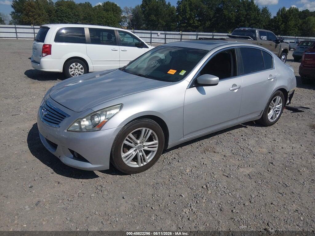 JN1CV6AP2DM306261 2013 INFINITI G37 photo no. 2