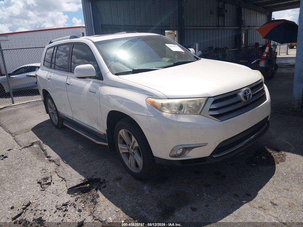 5TDYK3EH2DS118292 2013 TOYOTA HIGHLANDER photo no. 1