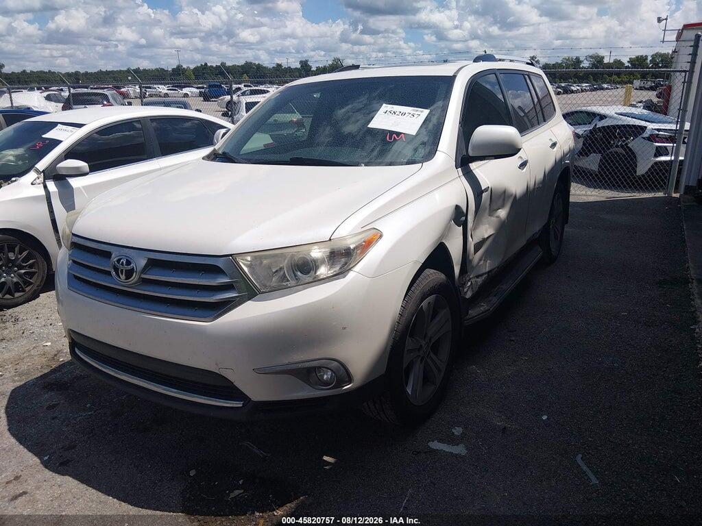 5TDYK3EH2DS118292 2013 TOYOTA HIGHLANDER photo no. 2