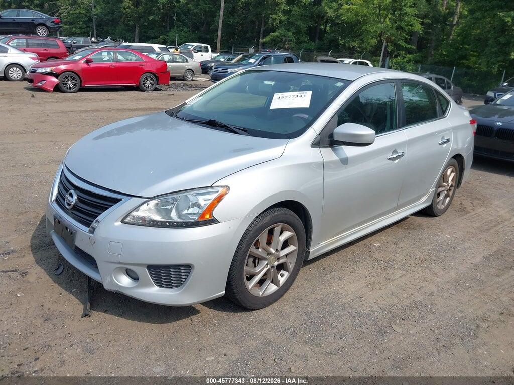 3N1AB7AP2DL738462 2013 NISSAN SENTRA photo no. 2