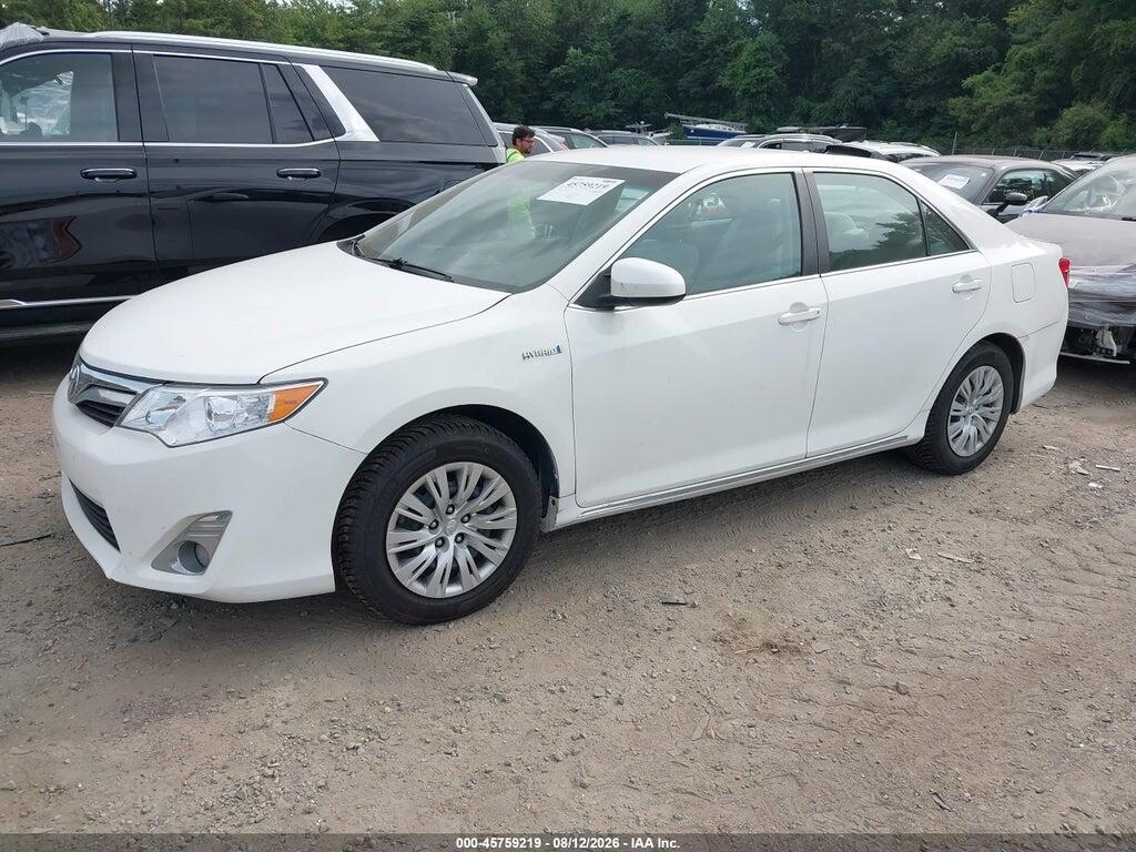 4T1BD1FK5DU075928 2013 TOYOTA CAMRY HYBRID photo no. 2