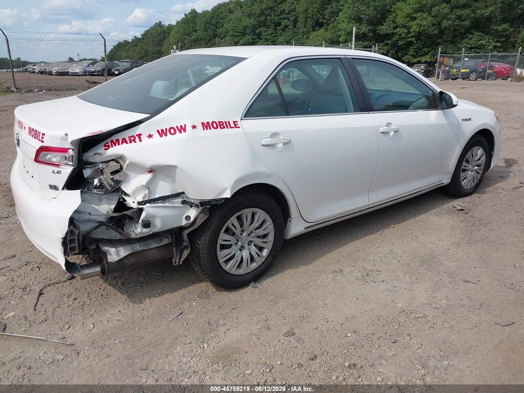 4T1BD1FK5DU075928 2013 TOYOTA CAMRY HYBRID photo no. 4