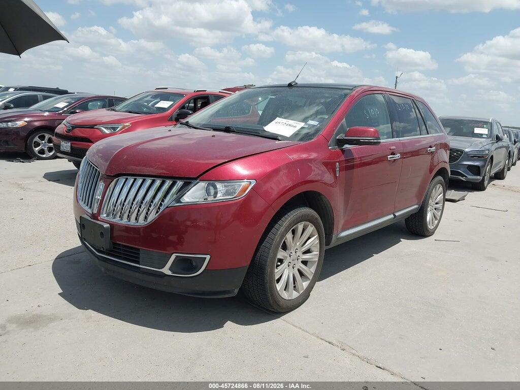 2LMDJ8JK5DBL26099 2013 LINCOLN MKX photo no. 2