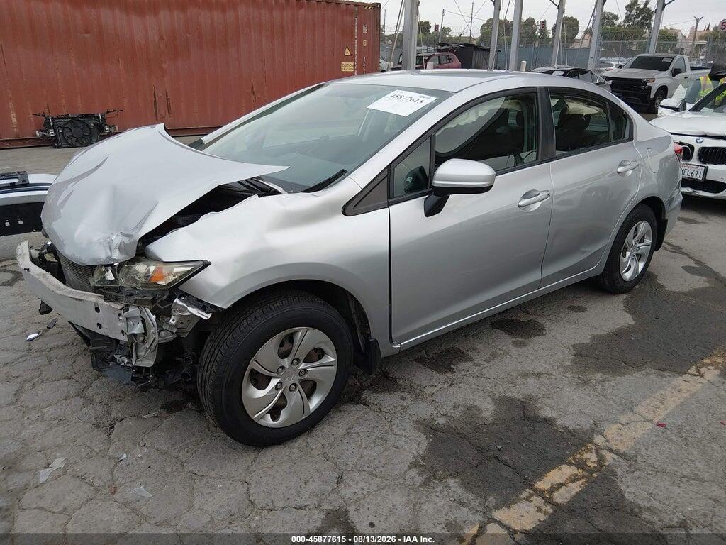 19XFB2F54EE271600 2014 HONDA CIVIC photo no. 2