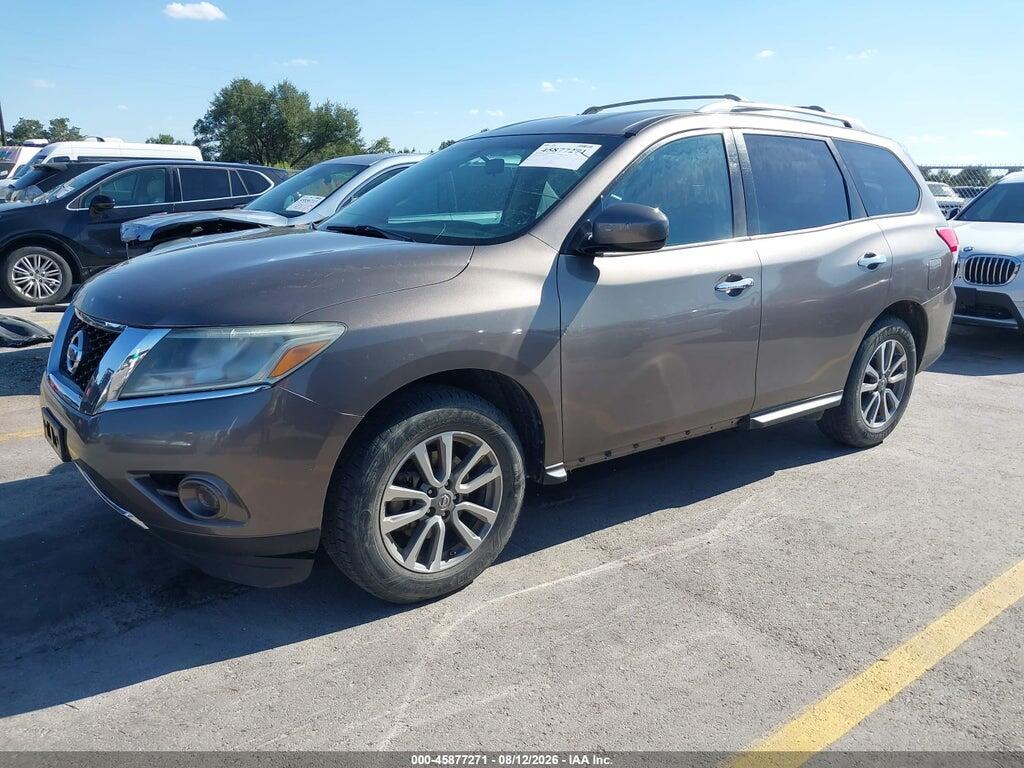 5N1AR2MN8EC641314 2014 NISSAN PATHFINDER photo no. 2