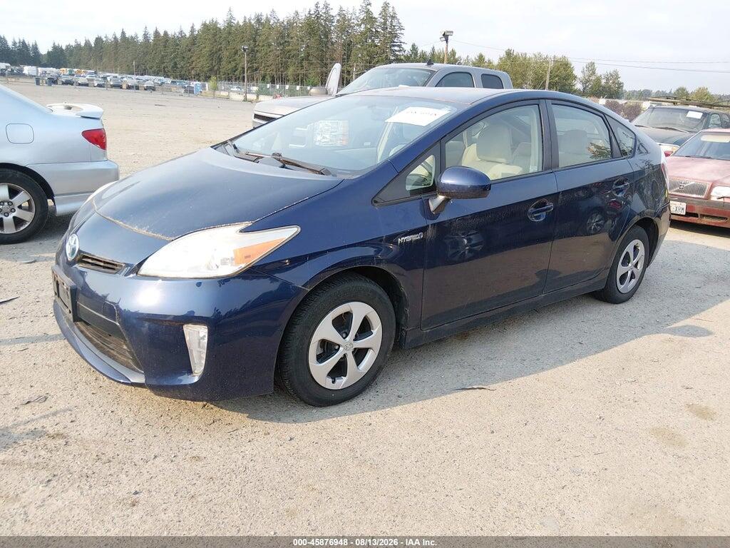 JTDKN3DU4E1764704 2014 TOYOTA PRIUS photo no. 2
