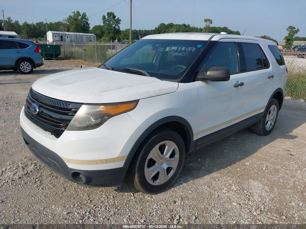 1FM5K8AR9EGB45396 2014 FORD UTILITY POLICE INTERCEPTOR photo no. 2