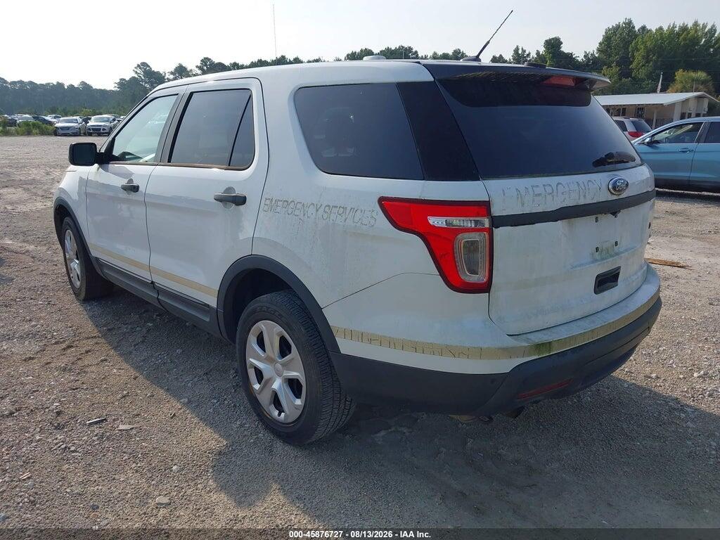 1FM5K8AR9EGB45396 2014 FORD UTILITY POLICE INTERCEPTOR photo no. 3