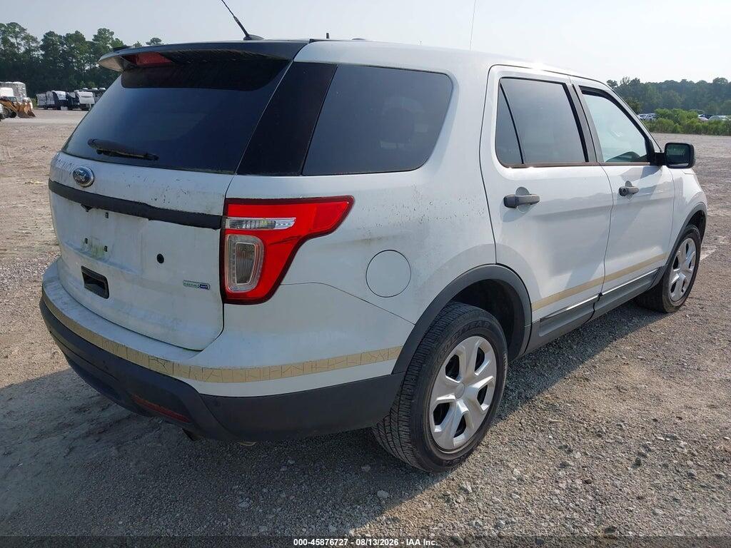 1FM5K8AR9EGB45396 2014 FORD UTILITY POLICE INTERCEPTOR photo no. 4