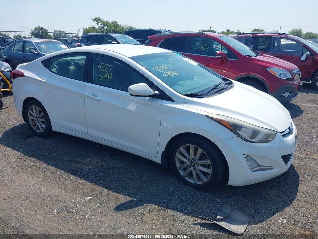 5NPDH4AE7EH460925 2014 HYUNDAI ELANTRA photo no. 1