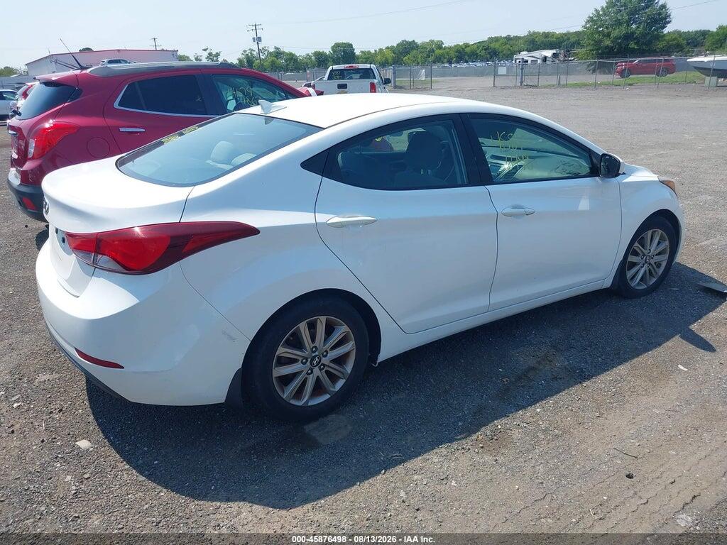 5NPDH4AE7EH460925 2014 HYUNDAI ELANTRA photo no. 4