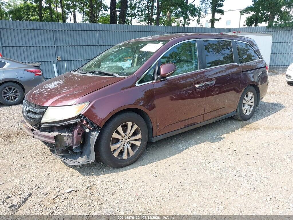 5FNRL5H60EB109636 2014 HONDA ODYSSEY photo no. 2