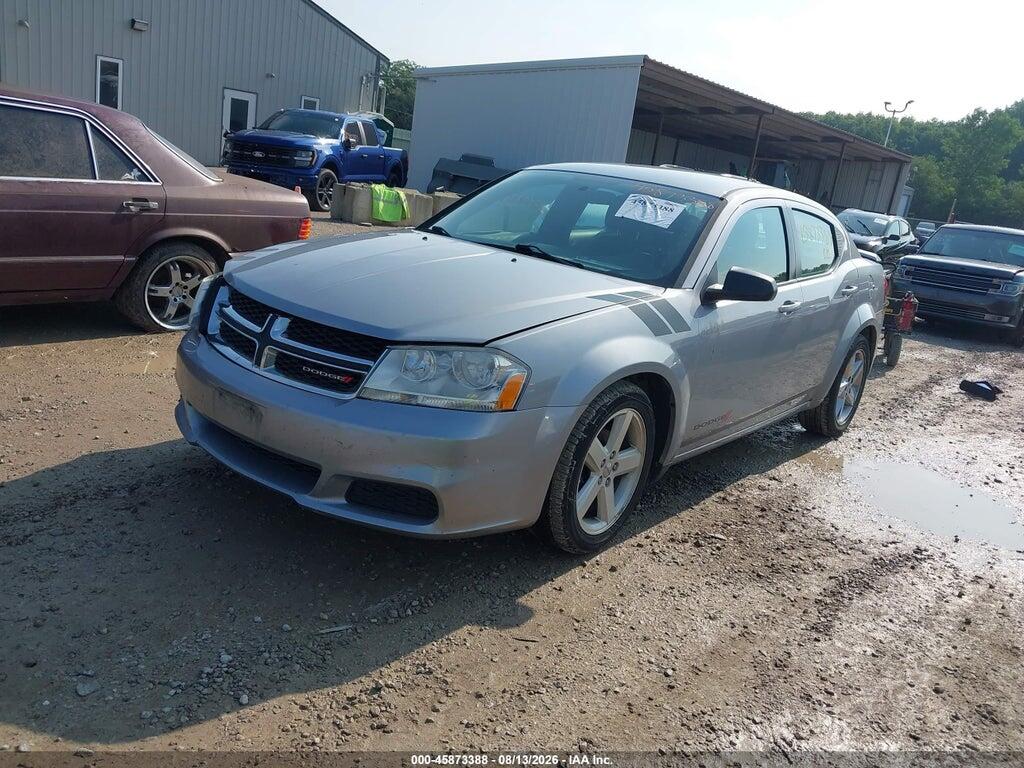 1C3CDZAB8EN116308 2014 DODGE AVENGER photo no. 2