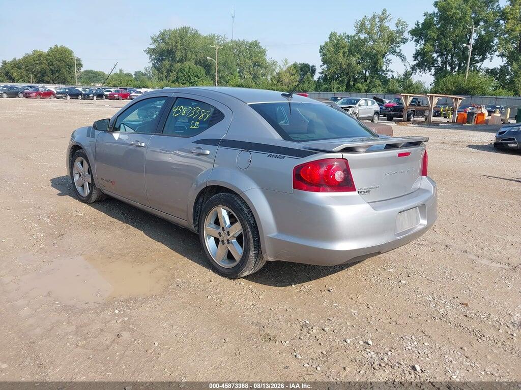 1C3CDZAB8EN116308 2014 DODGE AVENGER photo no. 3