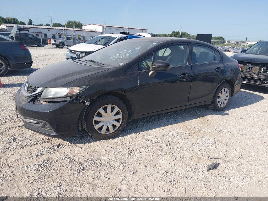19XFB2F54EE077472 2014 HONDA CIVIC photo no. 2