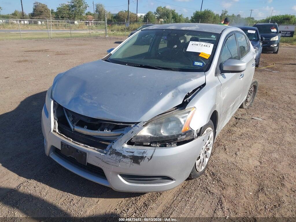 3N1AB7AP6EY315906 2014 NISSAN SENTRA photo no. 2