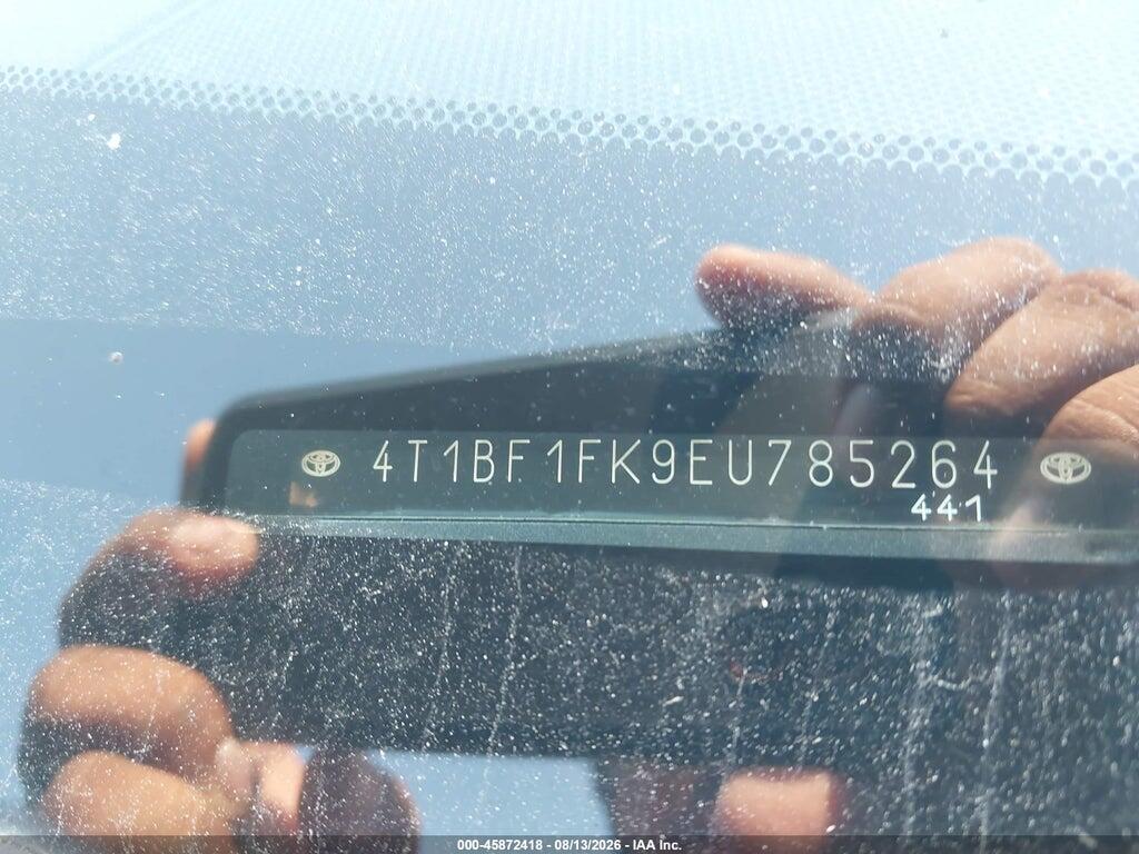 4T1BF1FK9EU785264 2014 TOYOTA CAMRY photo no. 9