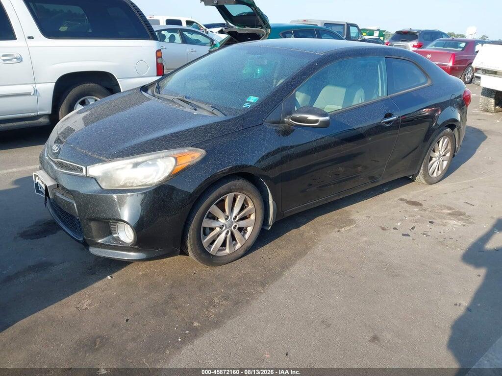 KNAFX6A86E5249049 2014 KIA FORTE KOUP photo no. 2