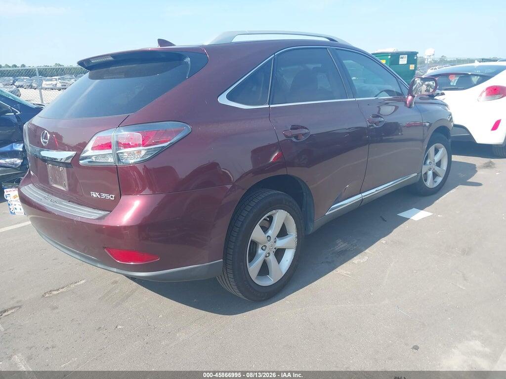 2T2ZK1BA8EC144823 2014 LEXUS RX 350 photo no. 4