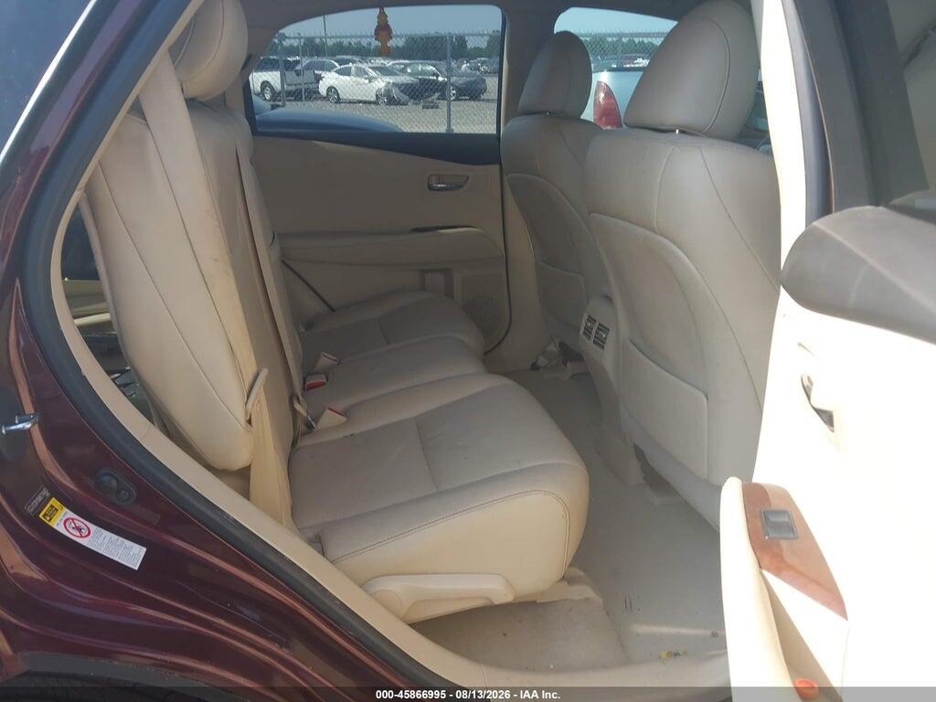 2T2ZK1BA8EC144823 2014 LEXUS RX 350 photo no. 8